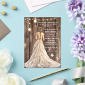 Proverbs 31:10 Bridal Shower Invitation アクリル招待状 (インサイチュ (ウェディング))