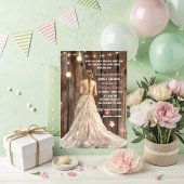 Proverbs 31:10 Bridal Shower Invitation 招待状