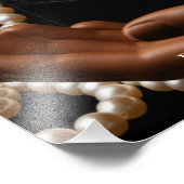 Proverbs 31:10 "Worth Far More Than Rubies" Canvas フォトプリント (角)