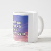 Proverbs 31:12 WEBU Mug ジャンボコーヒーマグカップ (正面右)