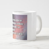 Proverbs 31:18 WEBU Mug ジャンボコーヒーマグカップ (正面右)