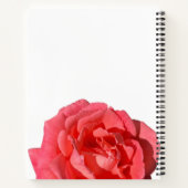 Proverbs 31:25 Red Rose Christian Custom Devotion ノートブック (裏面)