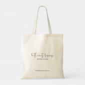 Proverbs 31 Christian Woman Aesthetic Tote Bag トートバッグ (裏面)