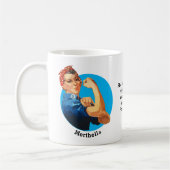 Proverbs 31 ROSIE RIVETER オリジナルデザイン コーヒーマグカップ (左)