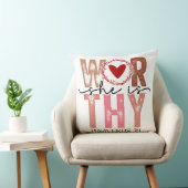 Proverbs 3:1 Faith クッション (椅子)