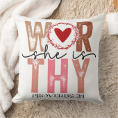 Proverbs 3:1 Faith クッション (ブランケット)