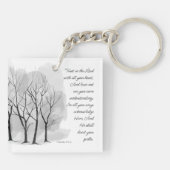 Proverbs 3:5-6 Trust in the Lord キーホルダー (裏面)