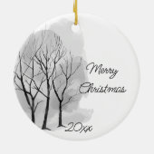 Proverbs 3:5-6 Trust in the Lord セラミックオーナメント (裏面)