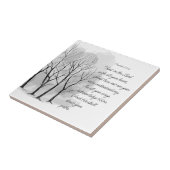 Proverbs 3:5-6 Trust in the Lord タイル (側面)