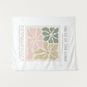 Proverbs 3:5-6 Trust in the Lord タペストリー (正面(横))