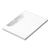 Proverbs 3:5-6 Trust in the Lord ノートパッド (回転)