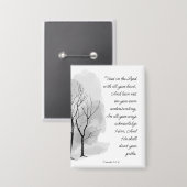 Proverbs 3:5-6 Trust in the Lord 缶バッジ (正面/裏面)