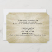 Proverbs 3 Christian Bible Verse写真卒業 招待状 (裏面)