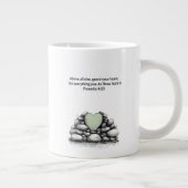 Proverbs 4:23 聖書の詩 キリスト教の信仰 ギフトマグ ジャンボコーヒーマグカップ (右)