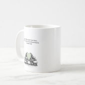 Proverbs 4:23 Bible Verse Christian Faith Gift Mug コーヒーマグカップ (正面左)