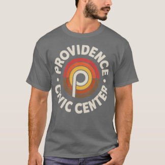 Providence Civic Center Retro 1970s Rhode Island Tシャツ
