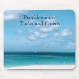 Providenciales、タークス、およびカイコス島マウスパッド マウスパッド