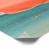 Providenciales Island, Grace,トルコとカイコス ポスター (角)