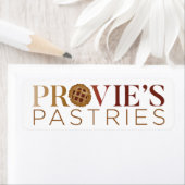 Provie's Pastries Logo ラベル (インサイチュ)