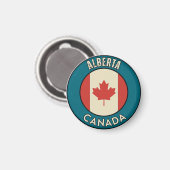 Province of Alberta Canada マグネット (正面/裏面)