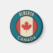 Province of Alberta Canada マグネット (正面)