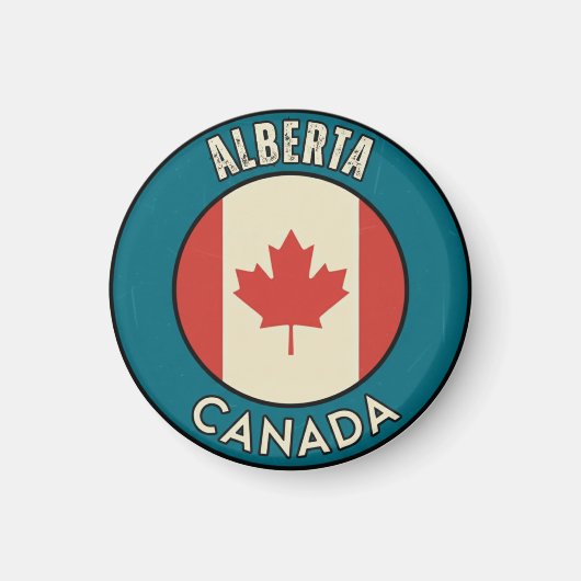 Province of Alberta Canada マグネット (正面)