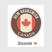 Province of New Brunswick Canada シール (シート)