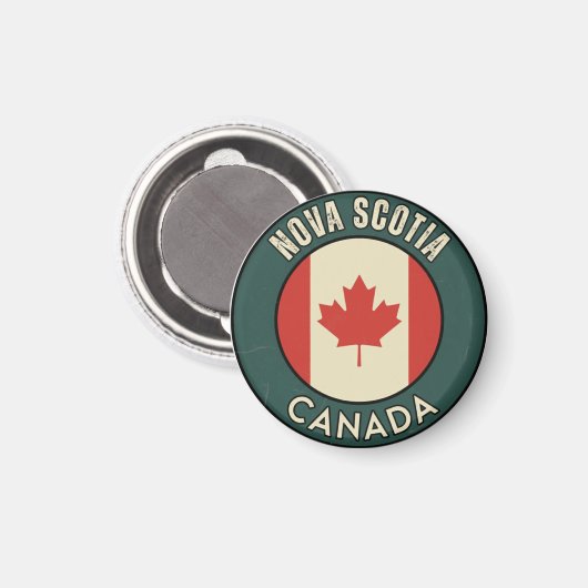 Province of Nova Scotia Canada マグネット (正面/裏面)