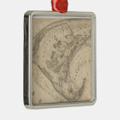 Provincetown (1836年)のヴィンテージの地図 メタルオーナメント (右)