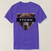 Provincetown Bear PTOWN Censor Bar 1697  Tシャツ (デザイン正面)