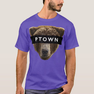 Provincetown Bear PTOWN Censor Bar 1697 Tシャツ