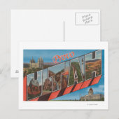 Provo, UtahLarge Letter ScenesProvo, UT ポストカード (正面/裏面)