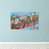 Provo, UtahLarge Letter ScenesProvo, UT 2 キャンバスプリント (インサイチュ (ウッドフロア))