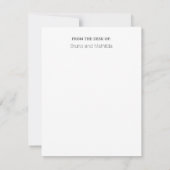 Provocative I see postcard rainbow colors 招待状 (裏面)