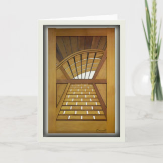 Prowellの木工事の庭ゲート#211 カード