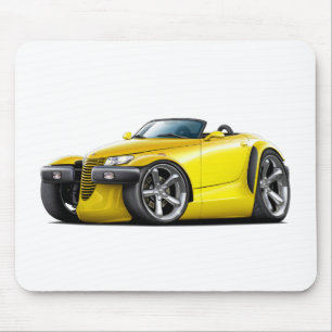 Prowlerの黄色い車 マウスパッド
