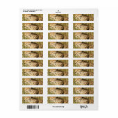 Prowling Cheetah宛名ラベル ラベル (フルシート)