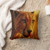 Prowling Cheetah クッション (ブランケット)