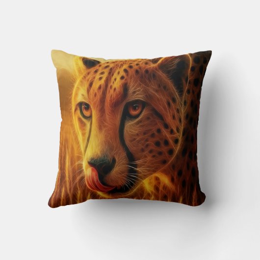 Prowling Cheetah クッション (裏面)