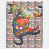 Proxima宇宙In Cat フリースブランケット (正面)