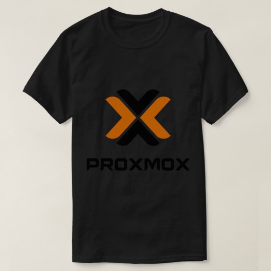 Proxmox Logo Sticker Tシャツ (デザイン正面)