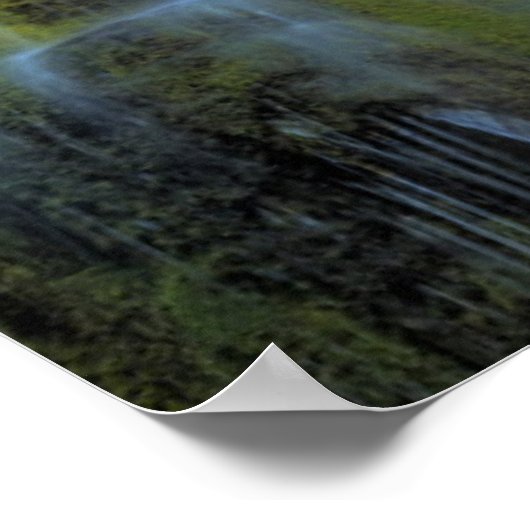 Proxy Falls Three Sisters Wilderness Oregon ポスター (角)