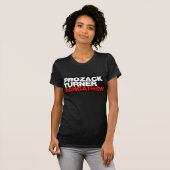 Prozack黒いBangathonのティーを愛する女性 Tシャツ (正面フル)