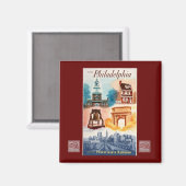 PRRのフィラデルフィアに移動 マグネット (正面/裏面)