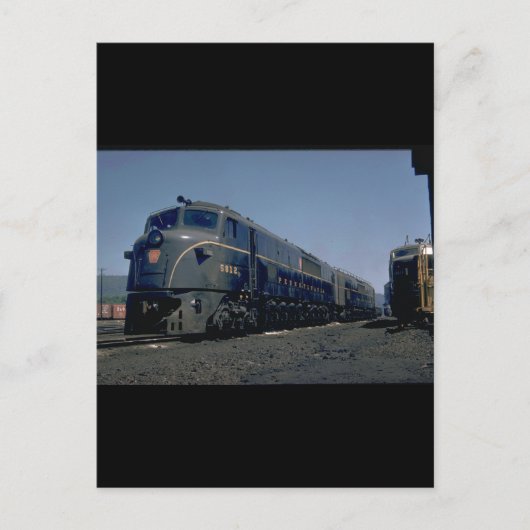 PRR Baldwin "Shark" #5753_Trains ポストカード (正面)