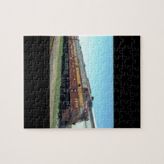 PRR EMD E-7AA一定#4222_Trains ジグソーパズル (横)