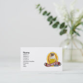 PRSDC Pugtoberfestのロゴ 名刺 (スタンド正面)