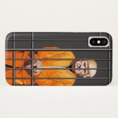 PrumpのJailケース内のCase-Mate電話ケース、Apple iPhone X Case-Mate iPhoneケース (裏面(横))