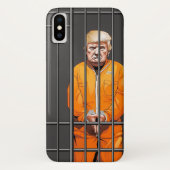 PrumpのJailケース内のCase-Mate電話ケース、Apple iPhone X Case-Mate iPhoneケース (裏面)