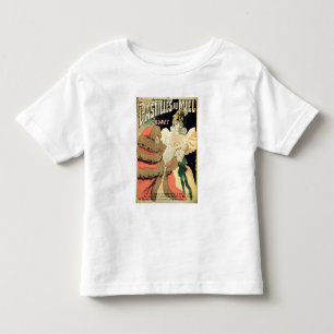 Prunet、Pa著ポスター広告「蜂蜜Pastilles」の トドラーTシャツ